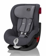 Автокресло Britax Römer King II Black Series — Storm Grey Trendline