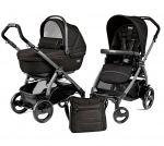 Коляска 2 в 1 Peg Perego Book 51 XL Modular (шасси White/Black) — Mod Black