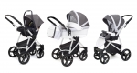 Коляска 3 в 1 Esspero Grand Newborn Lux (шасси White) — Royal Light Grey
