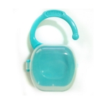 Пластиковый футляр для хранения пустышки Farlin — Голубой