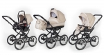 Коляска 3 в 1 Esspero Classic (шасси Black) — Khakki Beige