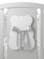 Детская кроватка Erbesi Bubu — Grey