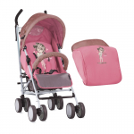 Коляска-трость LORELLI Fiesta — Бежево-розовый / Biege&Pink Girl 1834