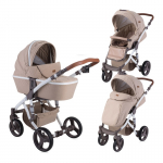 Коляска 2 в 1 LORELLI Rimini — Бежевый / Beige Triangles 1965