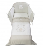 Постельный комплект Italbaby Peluche 5 предметов  — крем