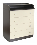 Пеленальный комод Фея 1580 — Венге/Бежевый