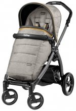 Прогулочная коляска Peg Perego Book S Pop Up Completo (шасси Jet) — Luxe Grey