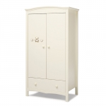 Шкаф двустворчатый Erbesi Tippy Jolie — слоновая кость