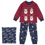 Пижама Chicco, принт dear santa, цвет красный