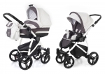 Коляска 2 в 1 Esspero Newborn Lux (шасси White) — Grey