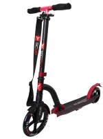 Самокат Y-SCOO RT 230 SLICKER DELUXE NEW Technology с амортизатором — red