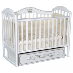 Детская кроватка АНТЕЛ Anita 99 УМ  — Белый