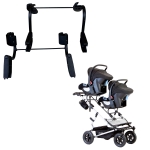 Комплект из 2-х адаптеров Mountain Buggy Duet Double для двух автокресел Maxi-Cosi