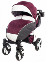 Прогулочная коляска Lepre Rally с сумкой для мамы — 11