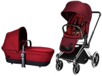 Коляска 2 в 1 Cybex Priam (шасси Trekking) — Hot Spicy
