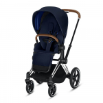 Прогулочная коляска Cybex Priam III (шасси Chrome) — Indigo Blue