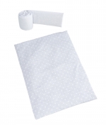 Бортики и покрывало для колыбели Micuna Galaxy TX-1823 — Galaxy Grey