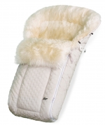 Конверт в коляску меховой Esspero Nicolas Icelandic Sheep (натуральная овчина) — Beige