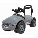 Каталка машинка RT Мерсик с клаксоном — серая