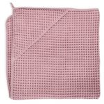 Полотенце-уголок Ceba Baby 100x100 см вафельное  — Silver Pink W-815-303-130