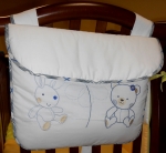 Сумка на кроватку Roman Baby COUNTRY — Indaco (Cерый)