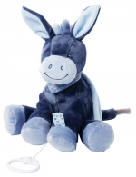 Мягкая музыкальная игрушка Nattou Soft Toy Alex Bibou