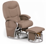 Кресло для мамы Hauck Metal Glider — creme