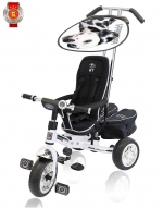 Велосипед трехколесный Lexus Trike NEXT Deluxe высокая спинка — белый