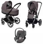 Коляска 3 в 1 Cybex Priam III (шасси Chrome Black)