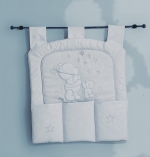 Панно с карманами Roman Baby POLVERE DI STELLE — Light Blue (Голубой)