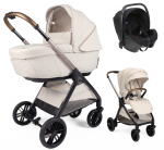 Коляска 3 в 1 Chicco Bellagio с автокреслом Kory — Amber Glow