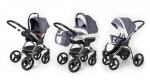 Коляска 3 в 1 Esspero I-Nova (шасси Chrome) — Grey Lux