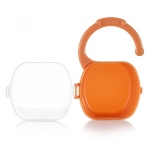 Пластиковый футляр для хранения пустышки Farlin — Коричневый