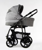 Коляска 2 в 1 Retrus Rocky Len 2019 — (02) серая