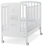 Детская кроватка Italbaby Happy Family Strass — белый