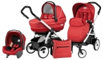 Коляска 3 в 1 Peg Perego Book 51 XL Set Modular (шасси White/Black) — Sunset