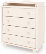 Пеленальный комод Gandilyan (Гандылян) Иришка — Выбеленный бук
