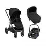 Коляска 3 в 1 Maxi-Cosi Oxford Pebble 360 — Essential Black