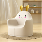 Кресло детское UNIX Kids Hare — White размер L