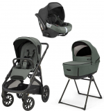 Коляска 3 в 1 Inglesina Aptica XT (DRW I-Size) с подставкой под люльку Stand Up — Taiga Green 2025