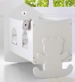 Детская кровать Baby Expert Casetta с окошечками