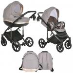 Коляска 2 в 1 Tutis Mimi Style (2021) — Amber Gold