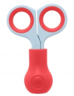 Безопасные ножницы с базой Bebe Confort — красный