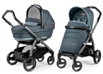 Коляска 2 в 1 Peg Perego Book S XL Modular (шасси Jet) — Blue Denim