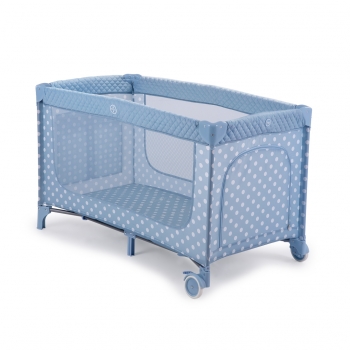 Кровать-манеж Happy Baby Martin — Aqua
