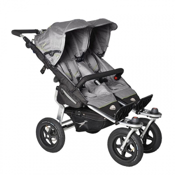 Прогулочная коляска для двойни TFK Twin Adventure — Quiet Shade