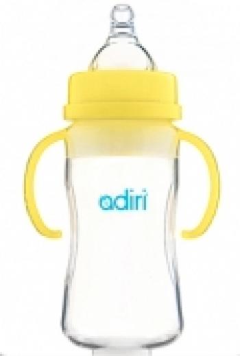 Бутылочка Adiri Transitional Nurser (270 мл) — Yellow