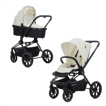Коляска 2 в 1 Labala Raiz Lite — White/black (04WHBL) 2023