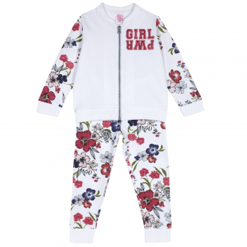 Спортивный костюм Chicco, цвет белый