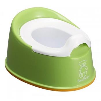 Горшок детский анатомический брызгостойкий BabyBjorn Smart — зеленый